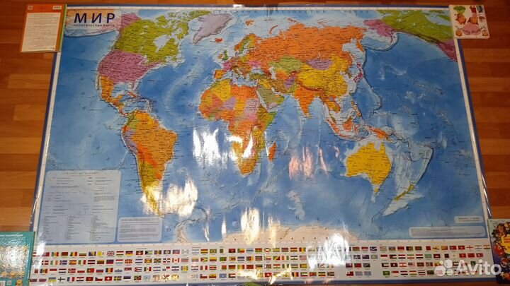 Карта мира политическая интерактивная карта