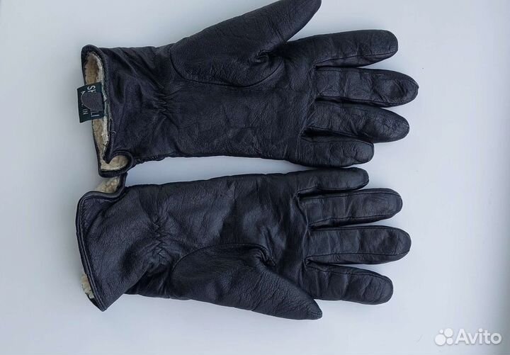 Перчатки женские кожаные 7 размер
