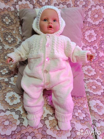 Вязаные комплекты для новорожденных