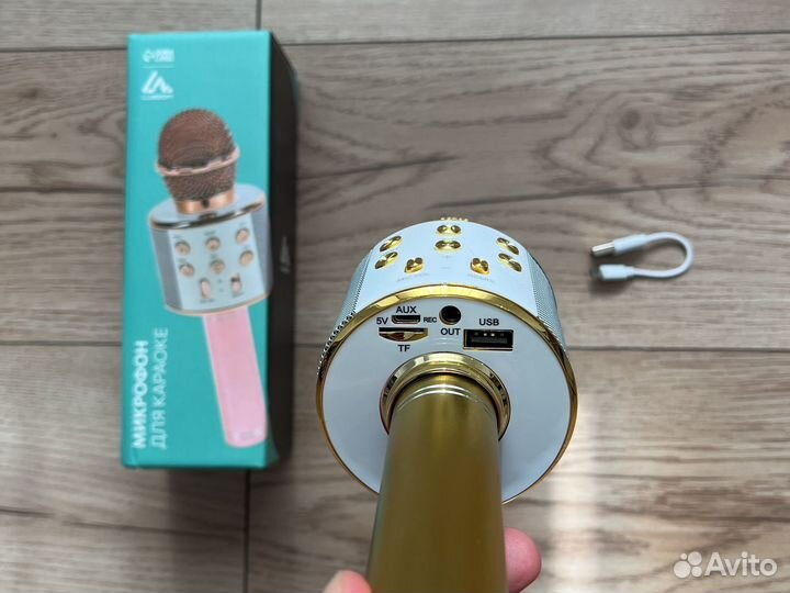 Караоке микрофон bluetooth