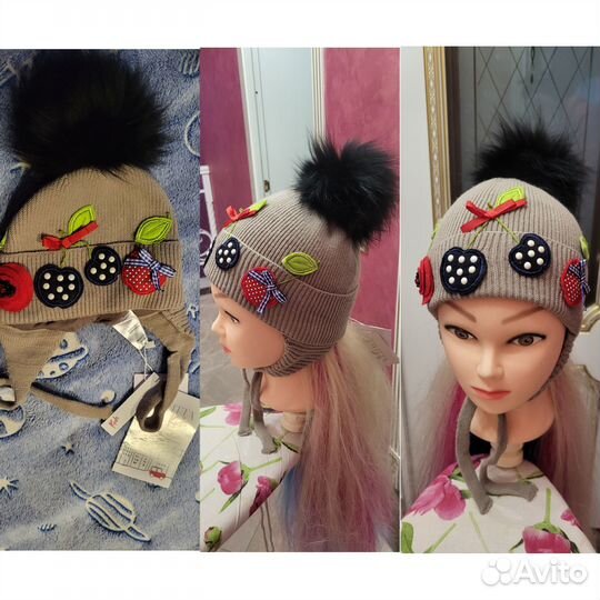 Новые шапочки и шарфы Tavitta 50-56