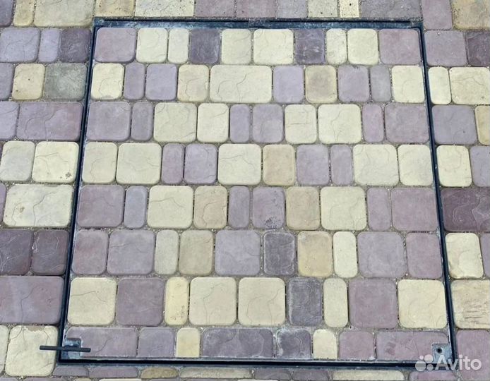 Скрытый Люк под брусчатку «титан»