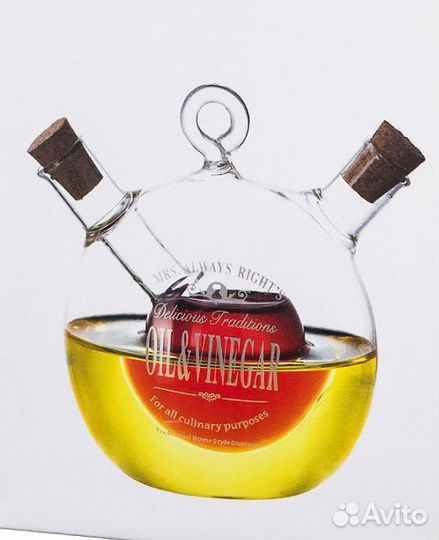 Емкость для масла.Стекло. Новая