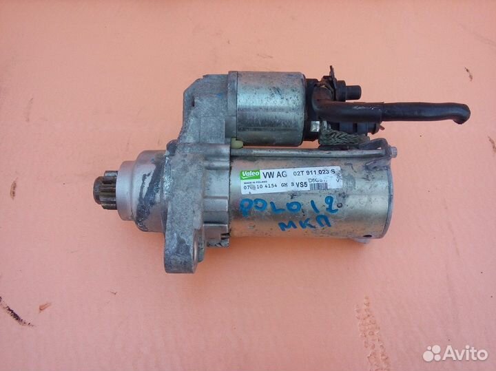 Стартер Volkswagen Polo 1.2 1.4 1.6 МКПП 2012