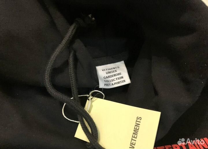 Vetements худи restricted