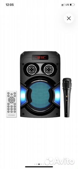 Блютуз колонка hyundai