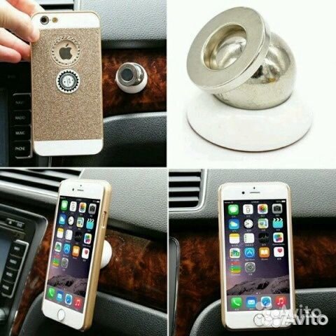 Магнитный держатель для телефона в машину