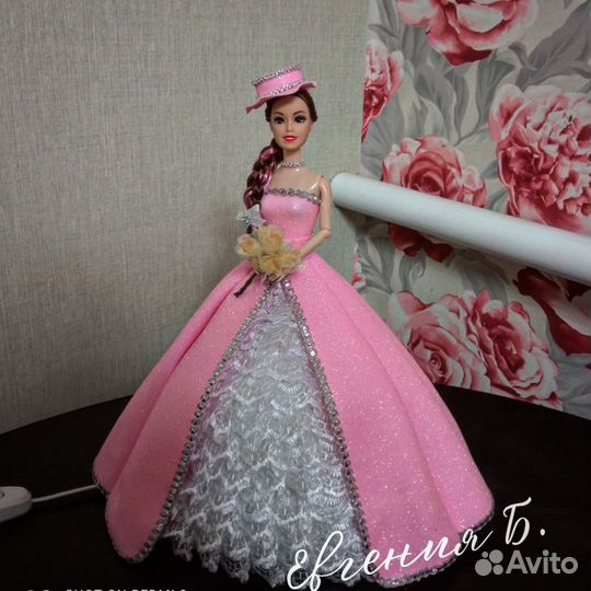 Кукла- Светильник ручной работы