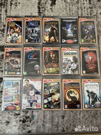 Игры на sony psp