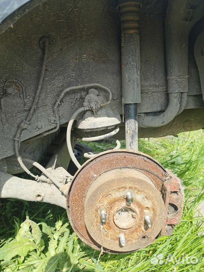 Задняя подвеска Hyundai Getz 1 1.4 АКПП 2008 г