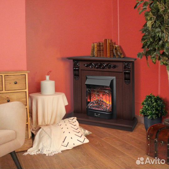 Электрокамин Dominica с очагом Majestic Lux. Омск