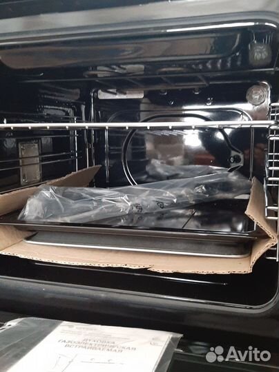 Новый газовый духовой шкаф gefest