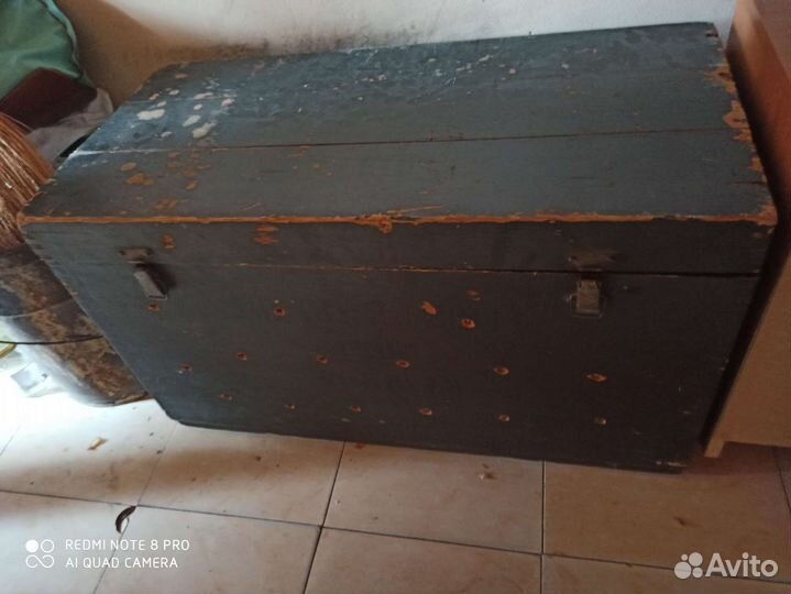 Ящик деревянный военный СССР 2 шт армейский