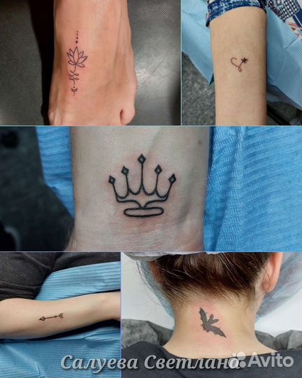 Мини тату