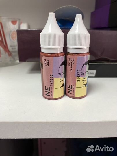 Для татуажа NE pigments новый