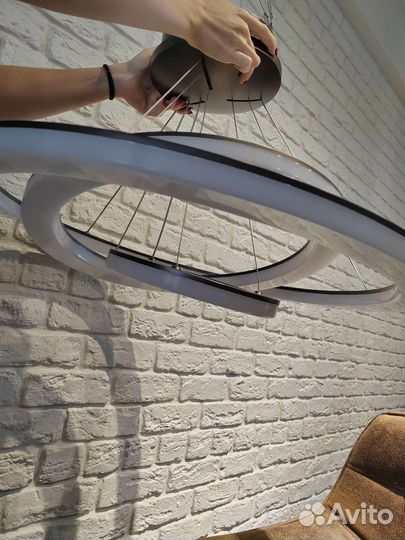 Люстра потолочная светодиодная бу