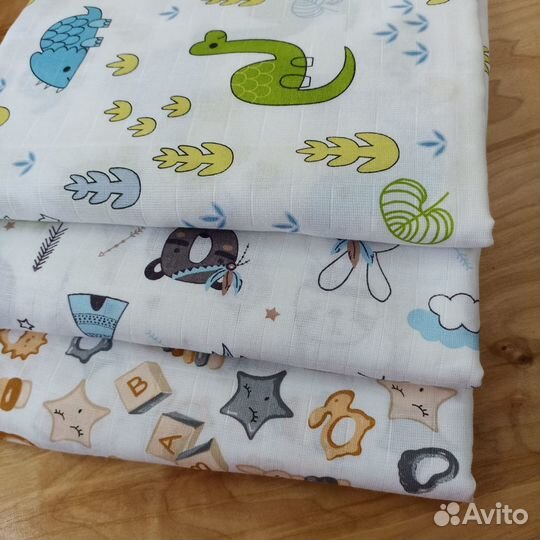 Муслин двухслойный