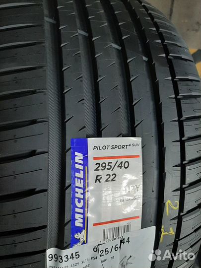 Michelin Pilot Sport 4 SUV 295/40 R22 112Y