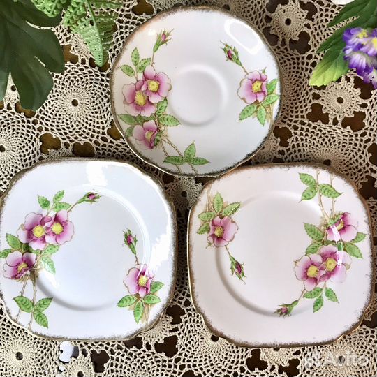 Антикварные тарелочки Royal Albert Англия