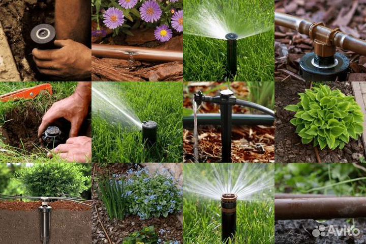Автополив для газона.растений.сада