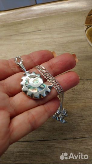 Кулон Мексика цепочка серьги