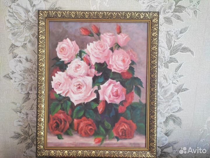 Картина маслом на холсте 