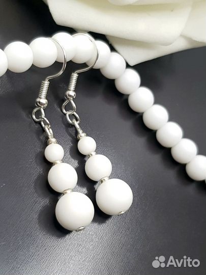 Колье и серьги набор бижутерия