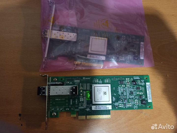 Контроллер qlogic QLE2560 8Gbps Fibre Channel