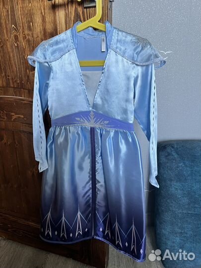 Платье Эльзы 116 H&M