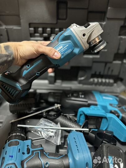 Набор makita 3 в 1 Перфоратор+ушм+Шуруповерт