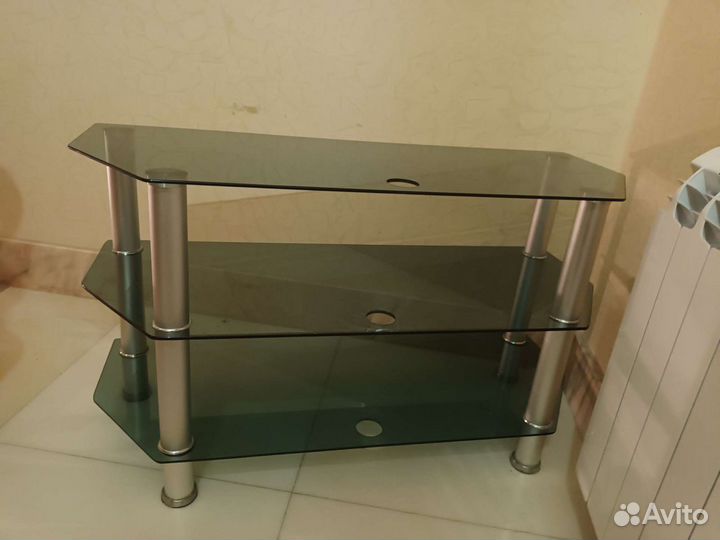 Подставка под телевизор стеклянный