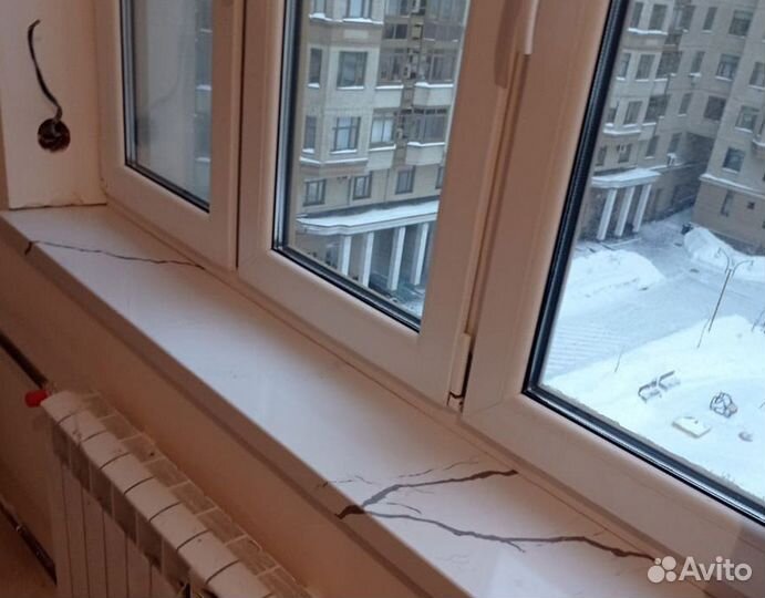 Подоконники из кварца Викостоун