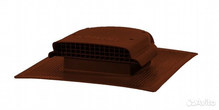 KTV-вентиль Krovent красно-коричневый