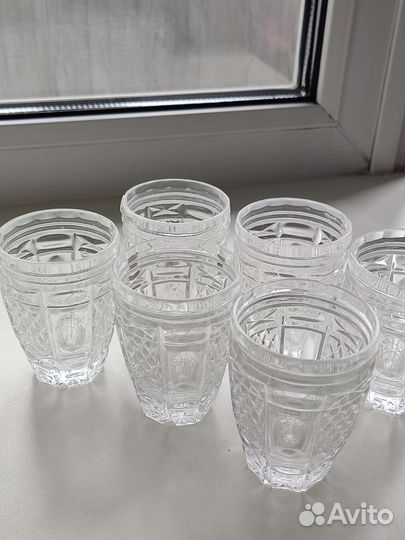 Стопки хрустальные СССР