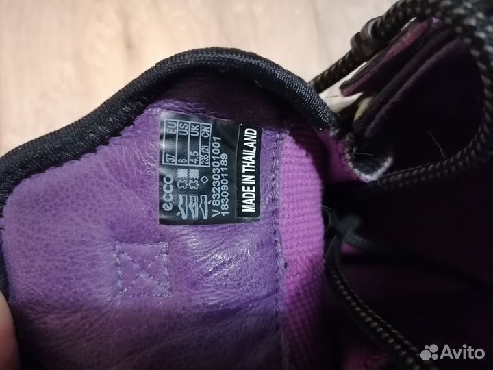 Ботинки демисезонные ecco 37