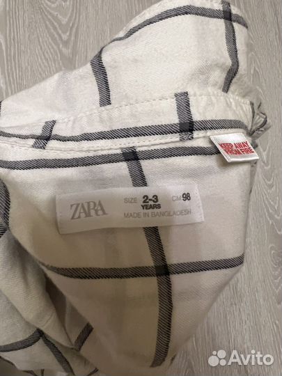 Рубашка Zara для мальчика (р.98)