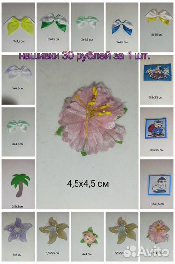 Термоаппликации, нашивки, карманы