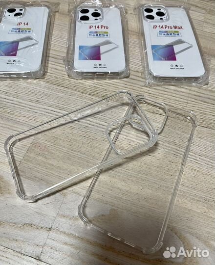 Чехол прозрачный iPhone 11, 13, 14, 15, 15 pro max