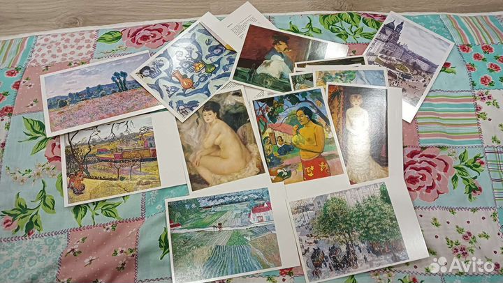 Импрессионисты и постимпрессионисты Открытки 1998