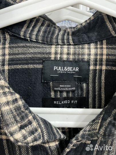 Рубашка мужская pull bear