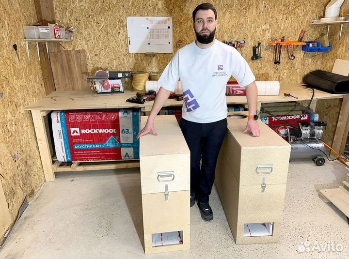 Шумбокс для asic Antminer S19 L7 E9 PRO WhatsMiner