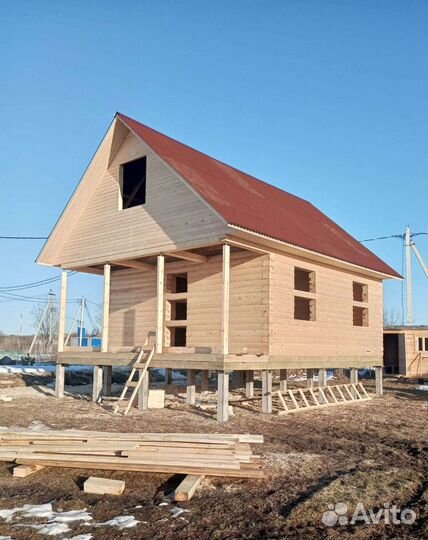 Строительство домов из профилированного бруса