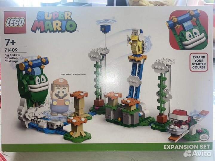 Lego Super Mario набор «Большие шипы и облака»