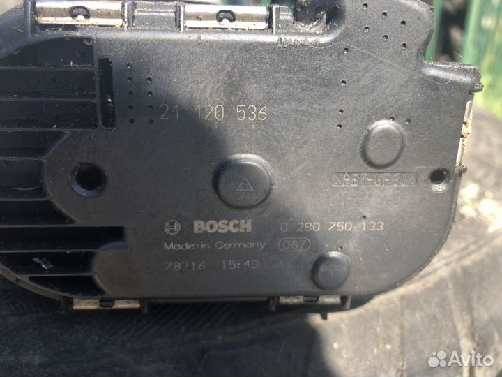 Заслонка дроссельная Опель Корса Д