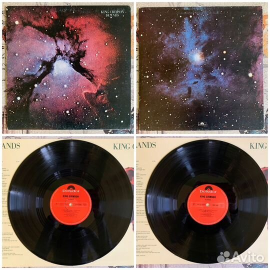 King Crimson, 8 LP одним лотом, UK, Japan