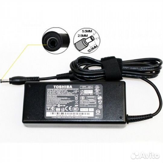 Блок питания для ноутбука Toshiba 19V 4.74A 90W