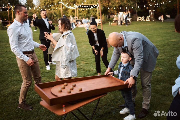 Аренда деревянных игр на мероприятие