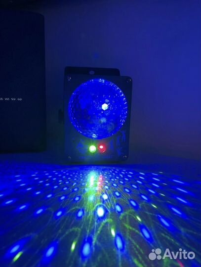 Диско шар, светомузыка