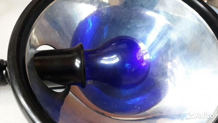 Синяя лампа для прогревания Рефлектор ссср1969г