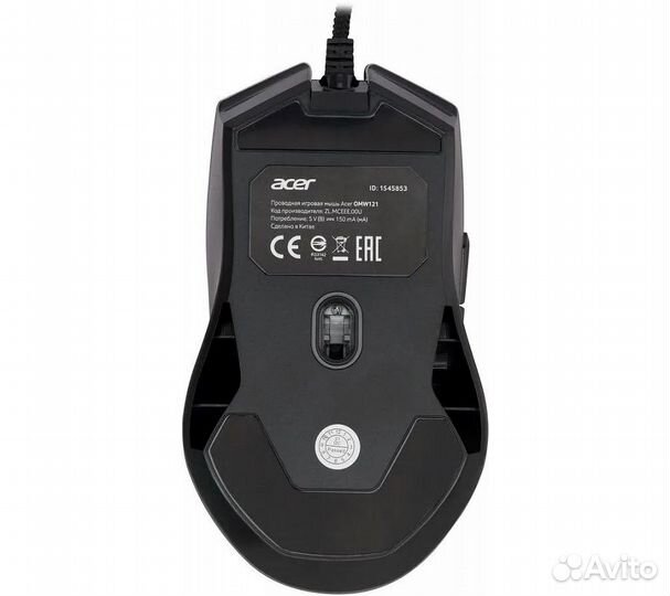 Мышь Acer OMW121, черный